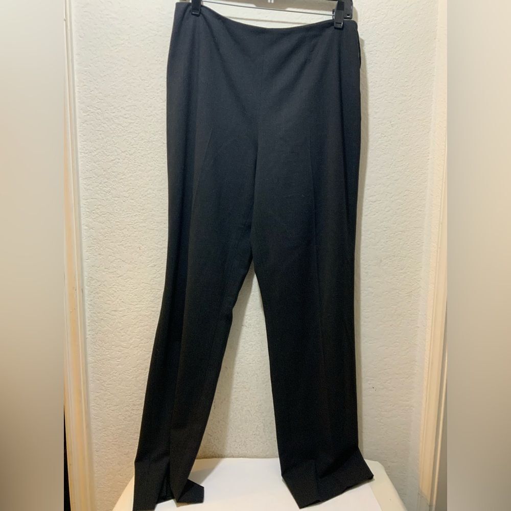 RALPH Lauren Black Label Stretch Wool Light Weight Straight Leg Pants SZ 10